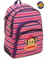 Mochila Paul Frank PinkyWorld 43x34 doble cuerpo